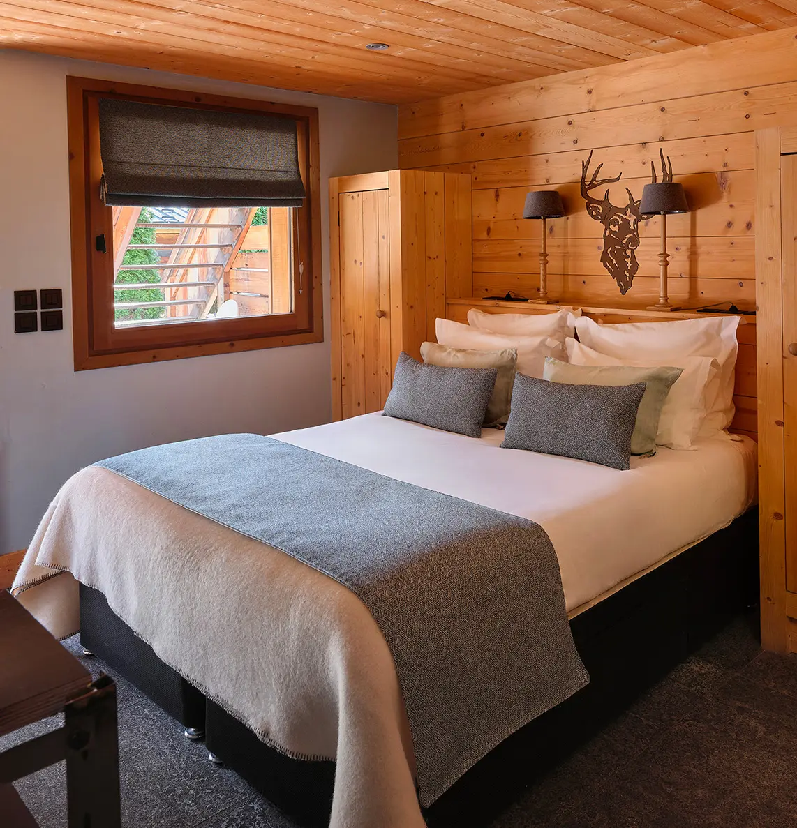 Location Chalets Chamonix - Chalet Granit Les Rives d'Argentière - chambre