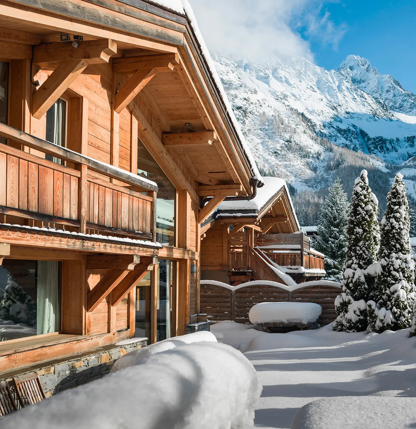 Location de Chalets Chamonix - Chalet Terre Les Rives d'Argentière
