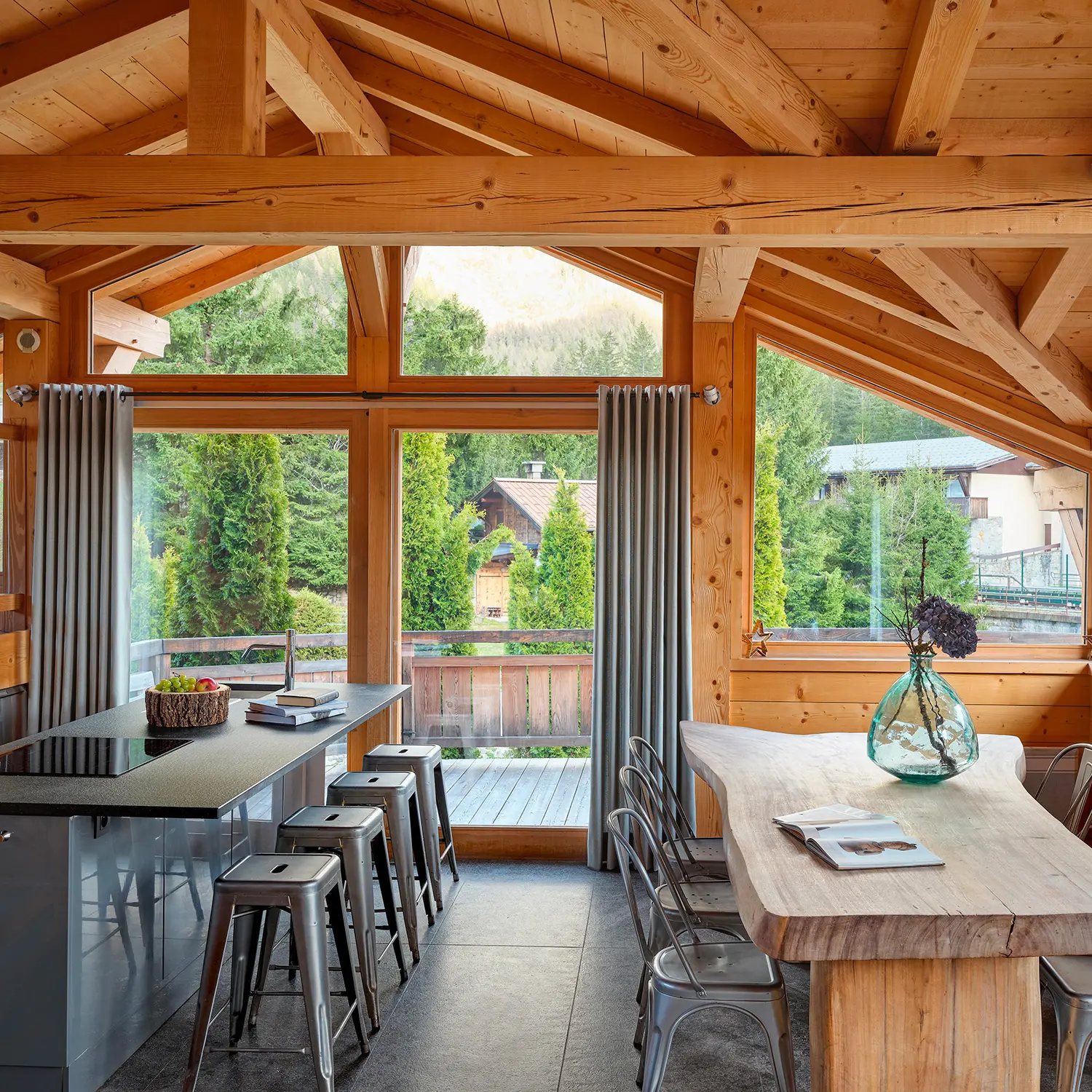 Location Chalets Chamonix - Chalet Granit Les Rives d'Argentière