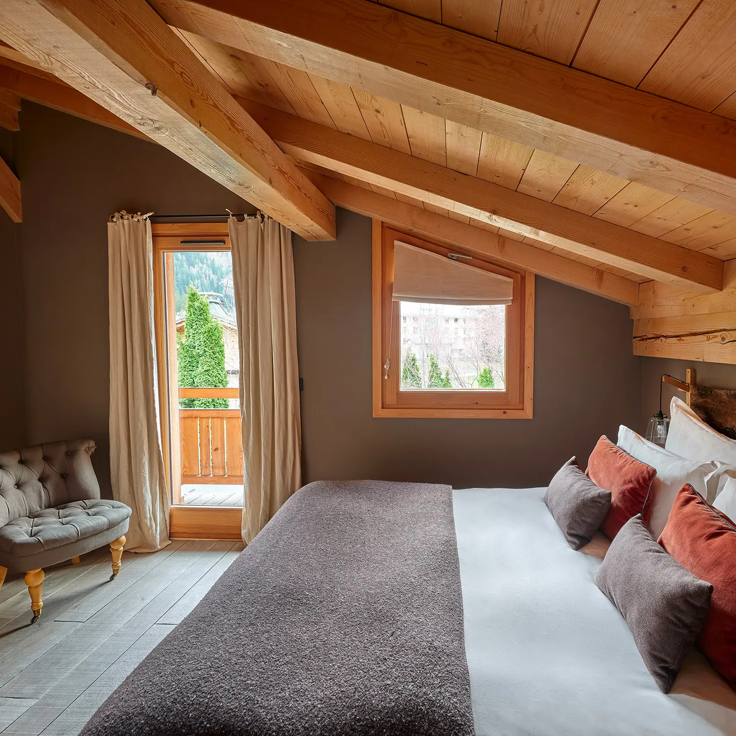 Location de Chalets Chamonix - Chalet Terre Les Rives d'Argentière - chambre
