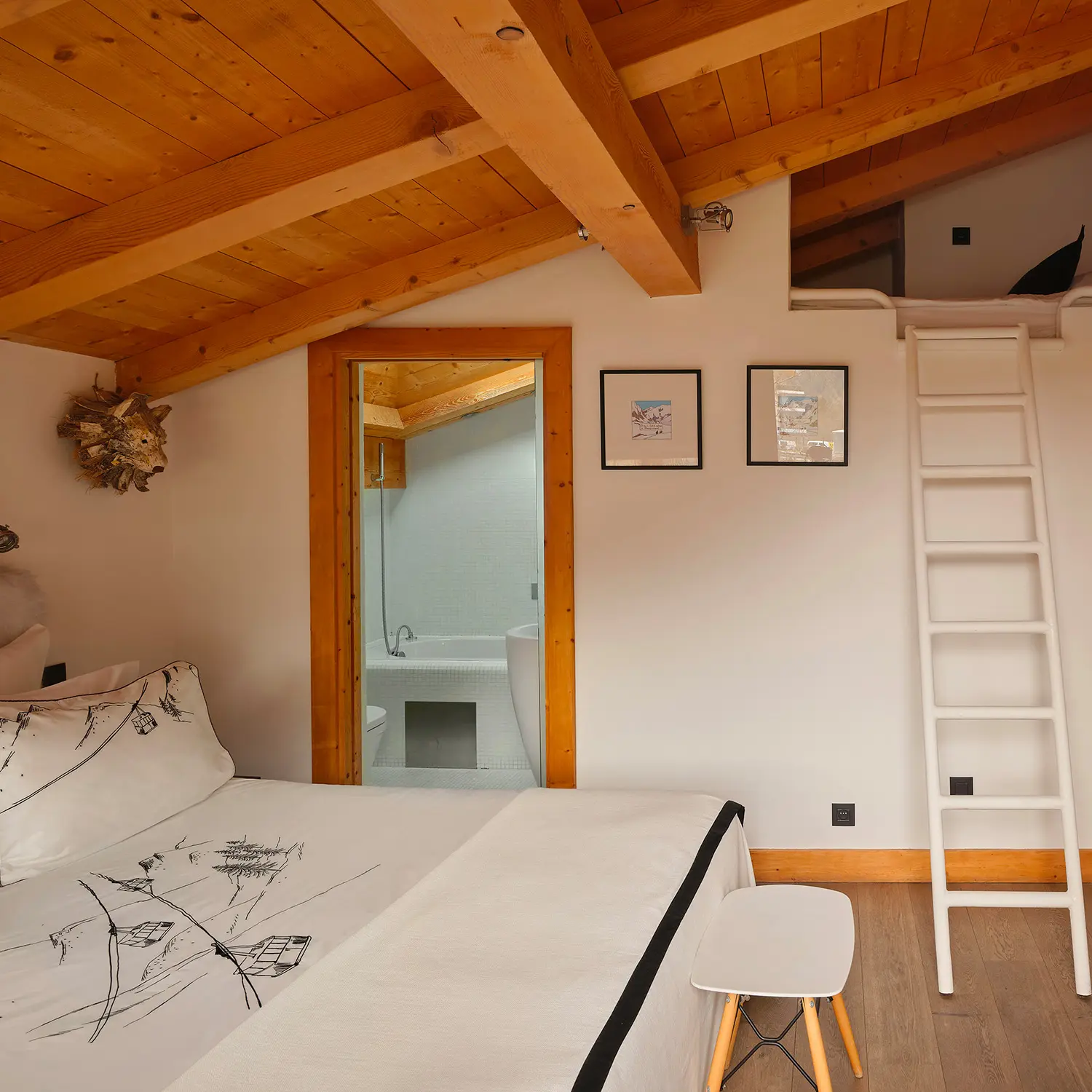 Location de Chalets Chamonix - Chalet Cristal Les Rives d'Argentière - chambre
