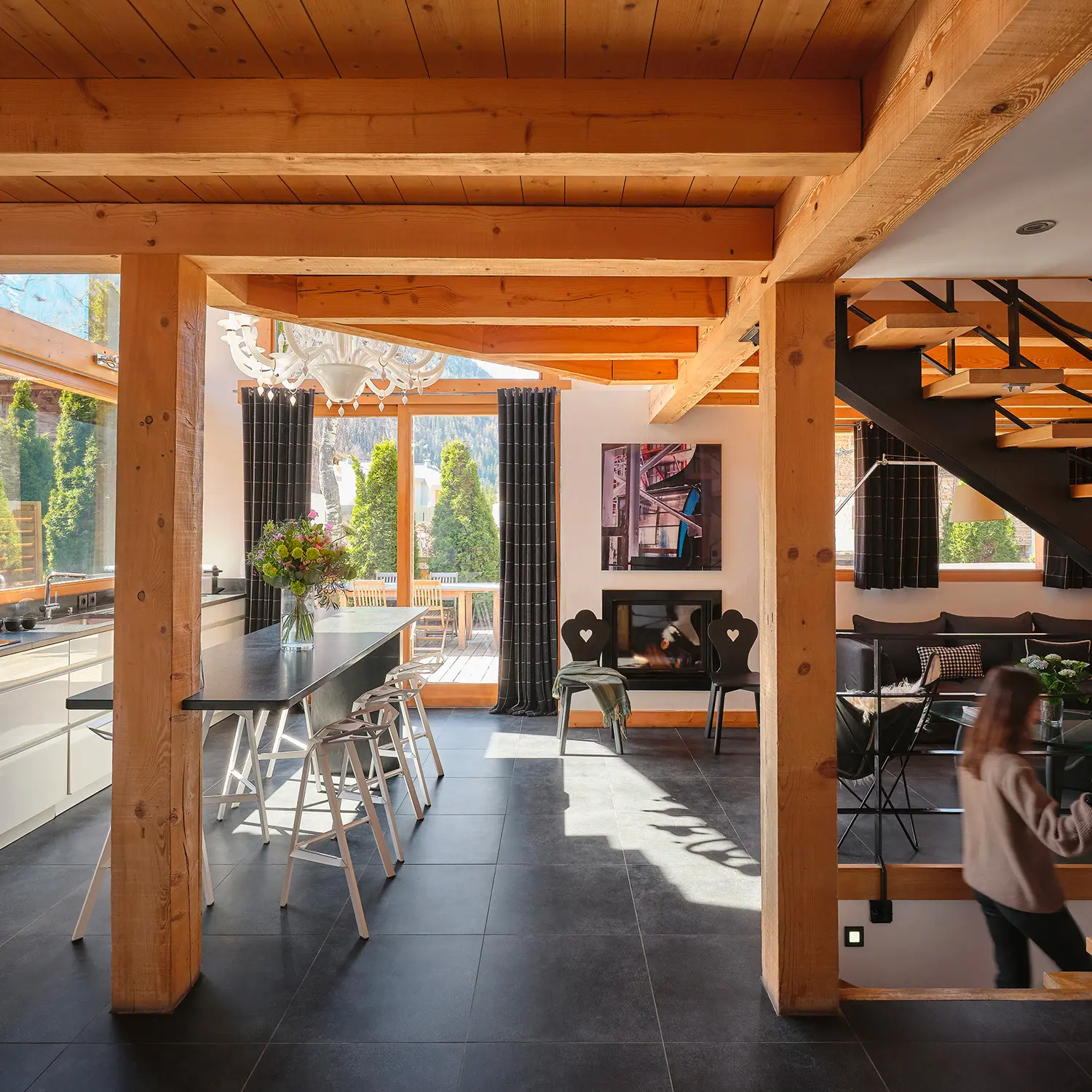 Location de Chalets Chamonix - Chalet Cristal Les Rives d'Argentière