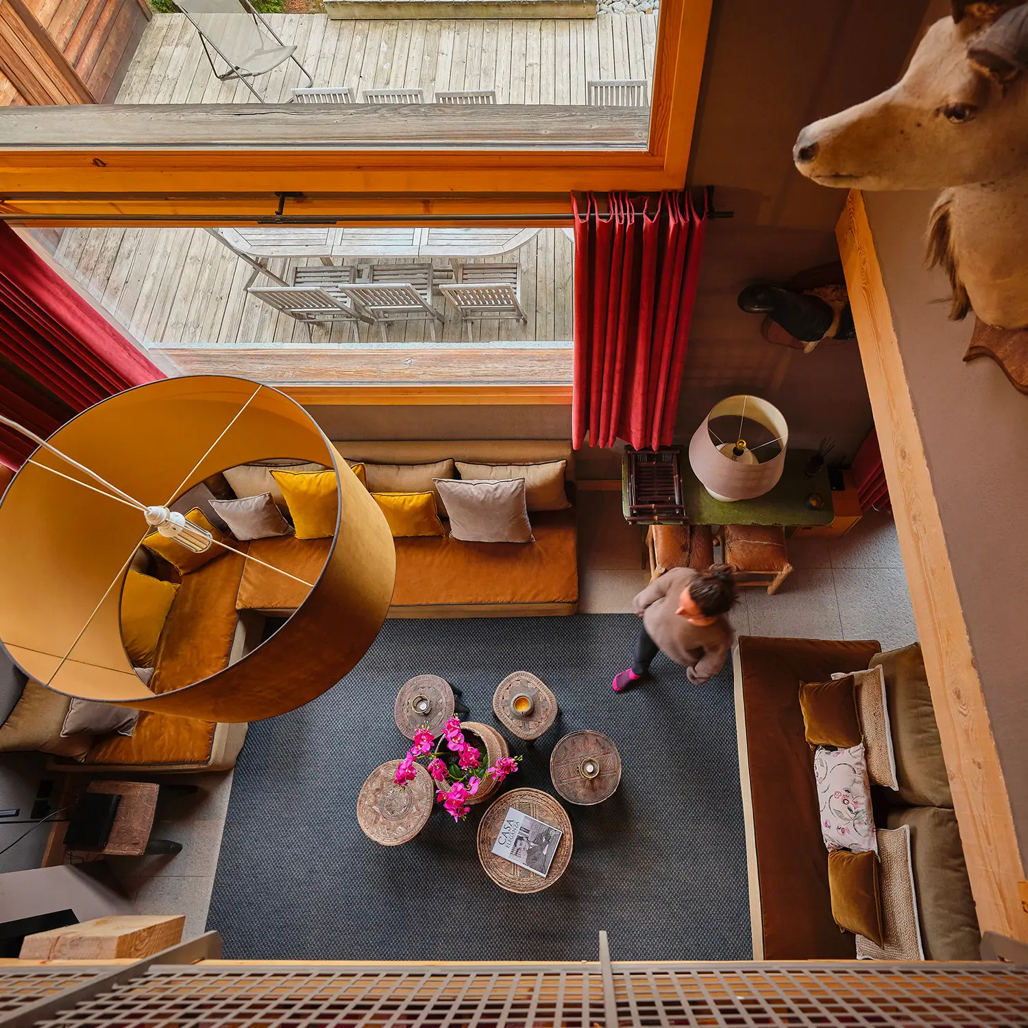 Location de Chalets Chamonix - Chalet Terre Les Rives d'Argentière - salon