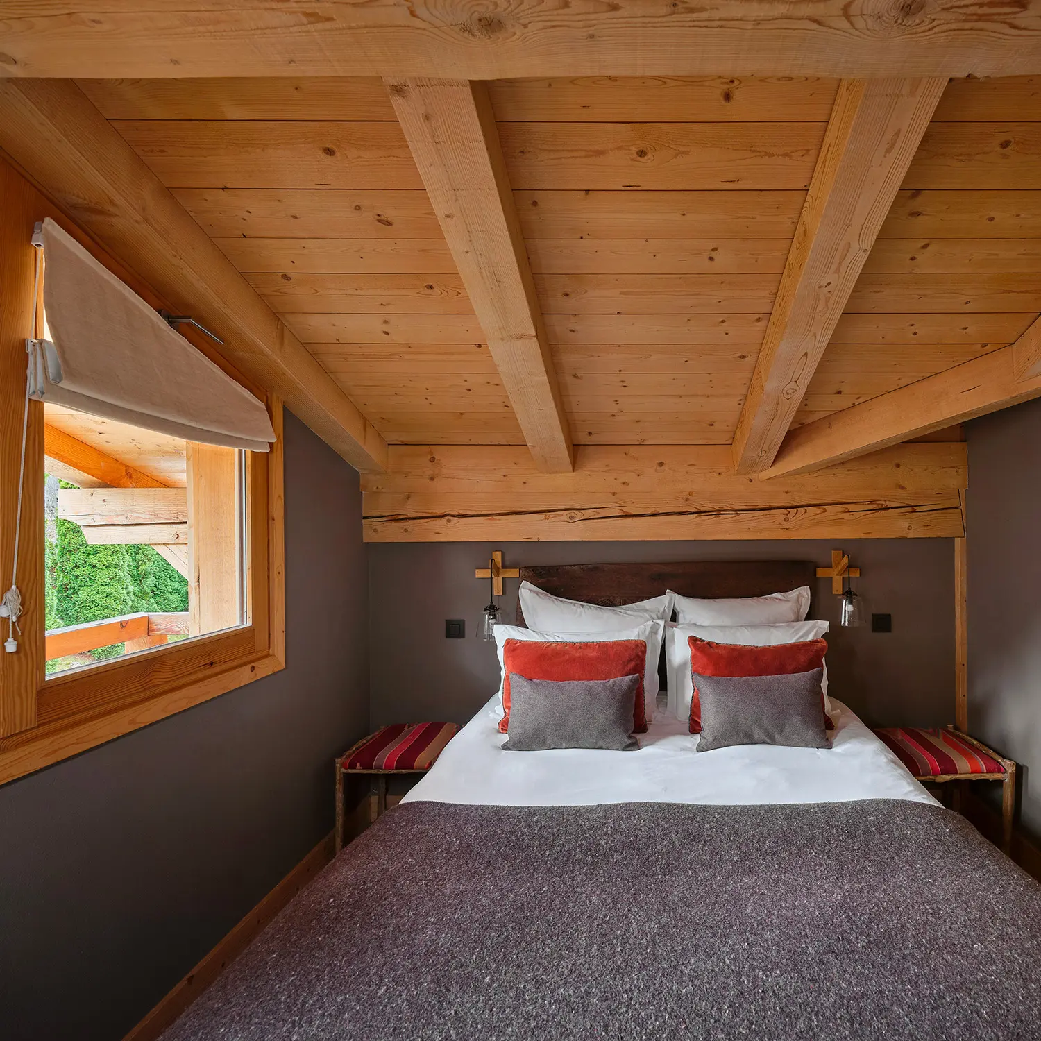 Location de Chalets Chamonix - Chalet Terre Les Rives d'Argentière - chambre
