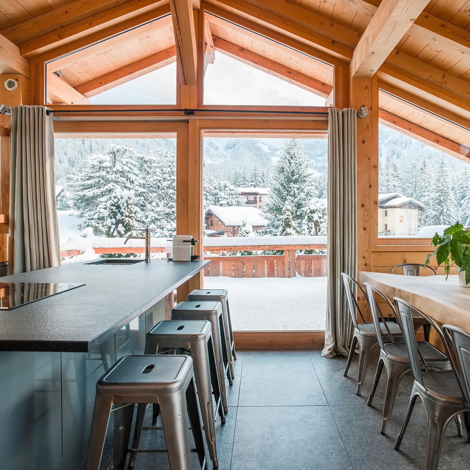 Location Chalets Chamonix - Chalet Granit Les Rives d'Argentière