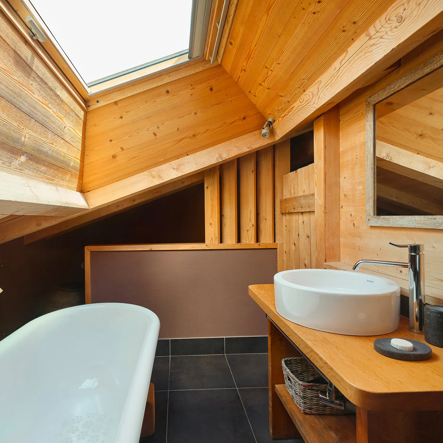 Location de Chalets Chamonix - Chalet Terre Les Rives d'Argentière - salle de bain