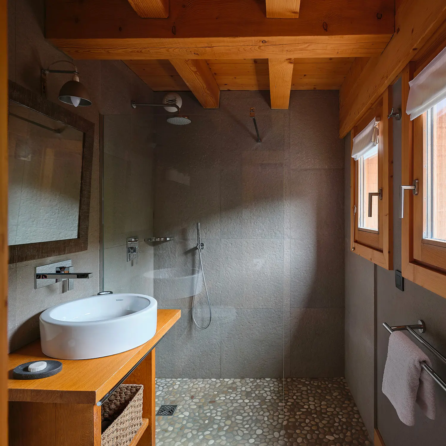 Location de Chalets Chamonix - Chalet Terre Les Rives d'Argentière - salle de bain