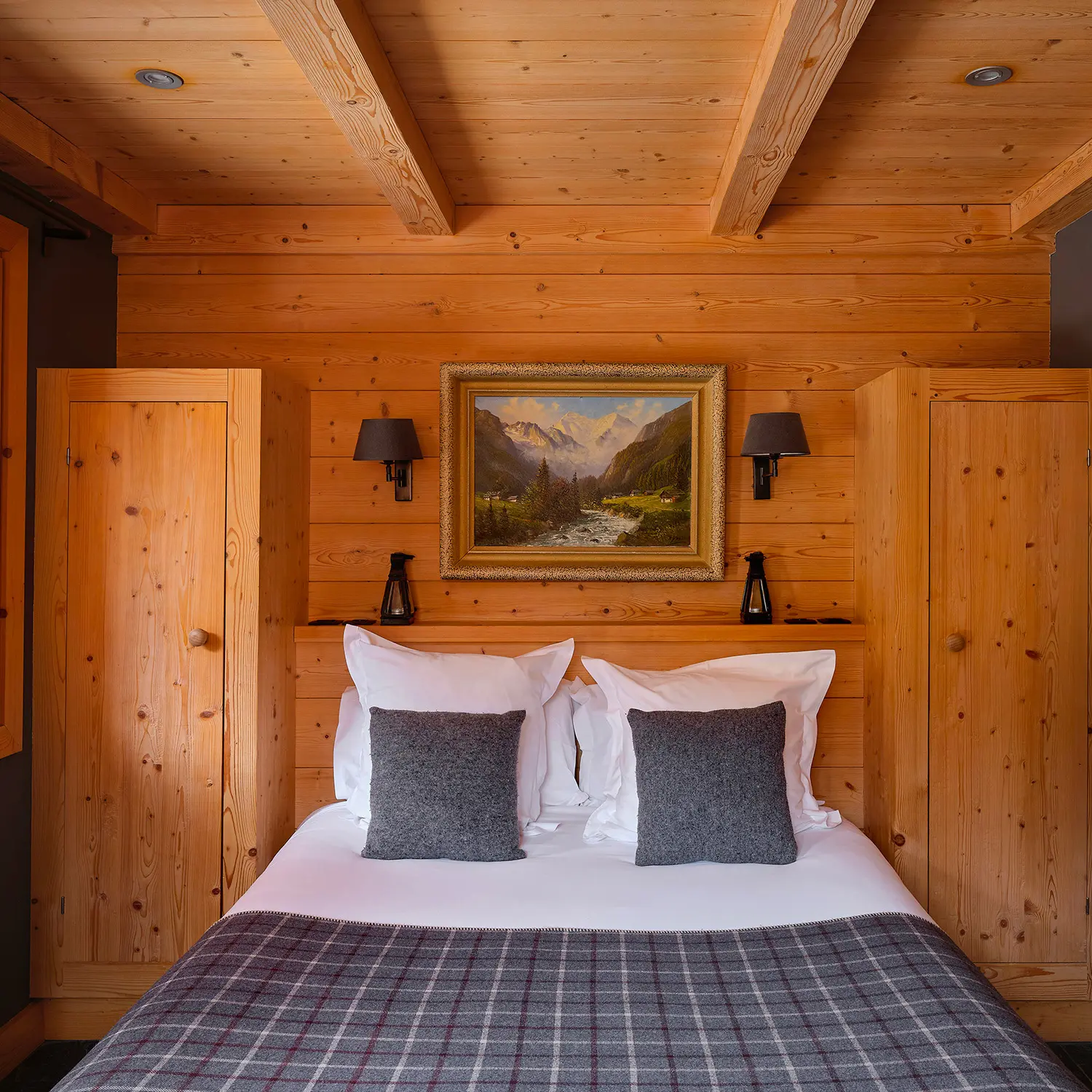 Location Chalets Chamonix - Chalet Ardoise Les Rives d'Argentière - chambre