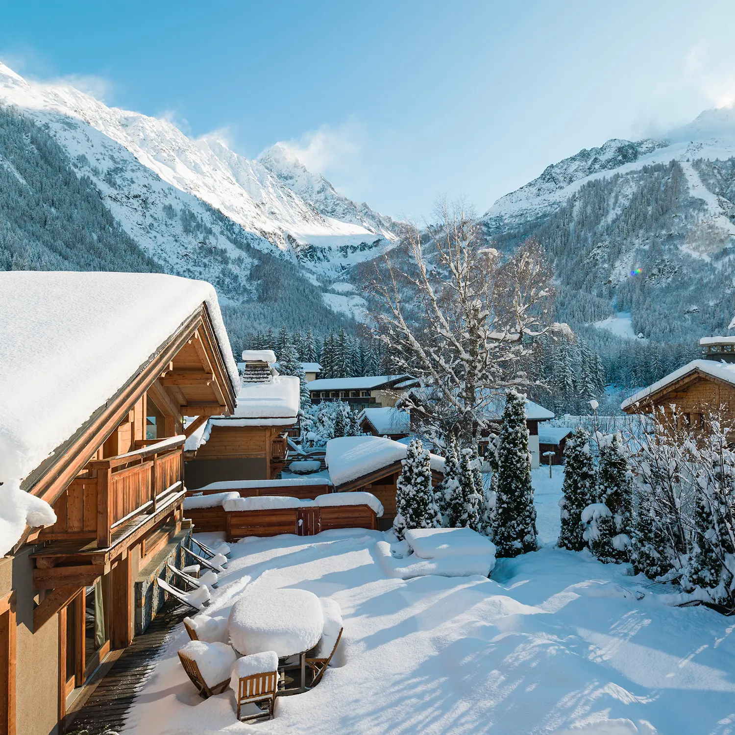 Location de Chalets Chamonix - Hameau Les Rives d'Argentière