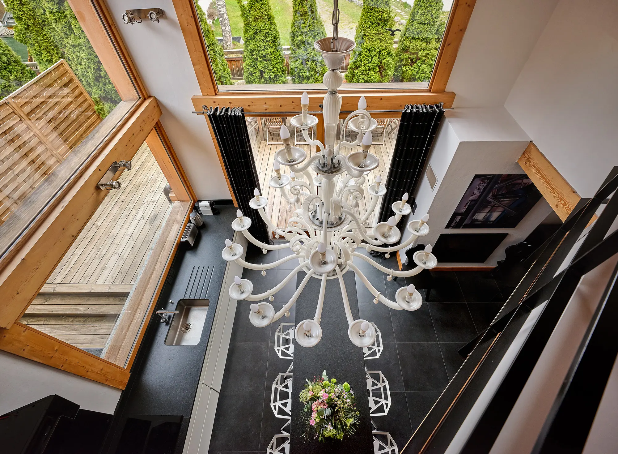 Location de Chalets Chamonix - Chalet Cristal Les Rives d'Argentière - cuisine