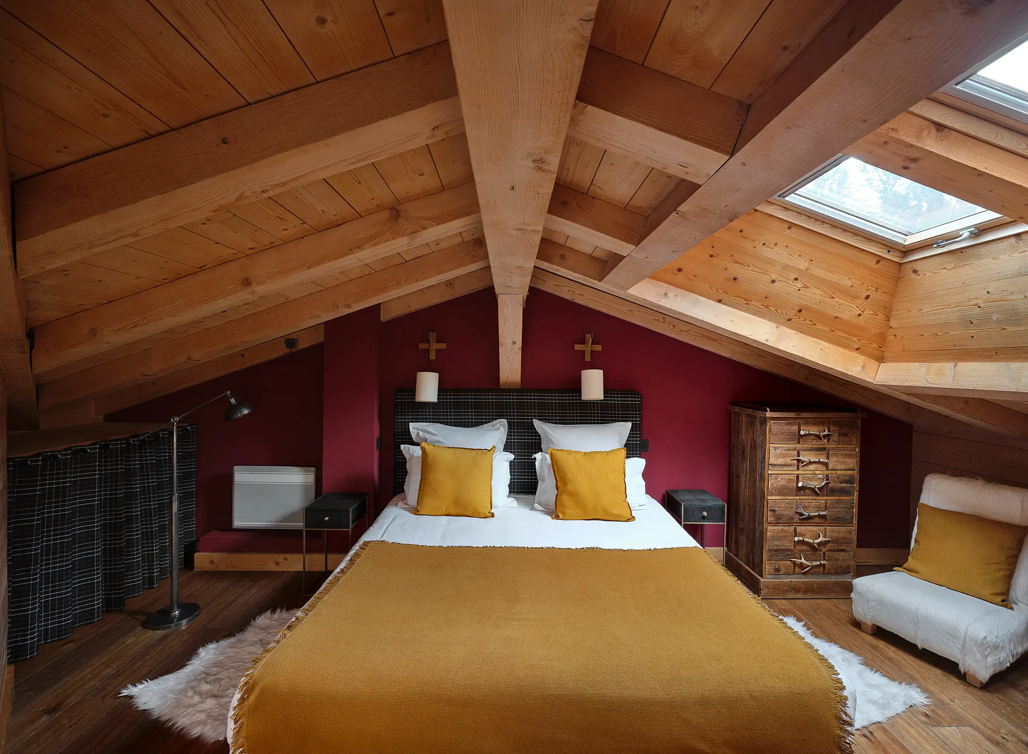Location de Chalets Chamonix - Chalet Ardoise Les Rives d'Argentière - chambre
