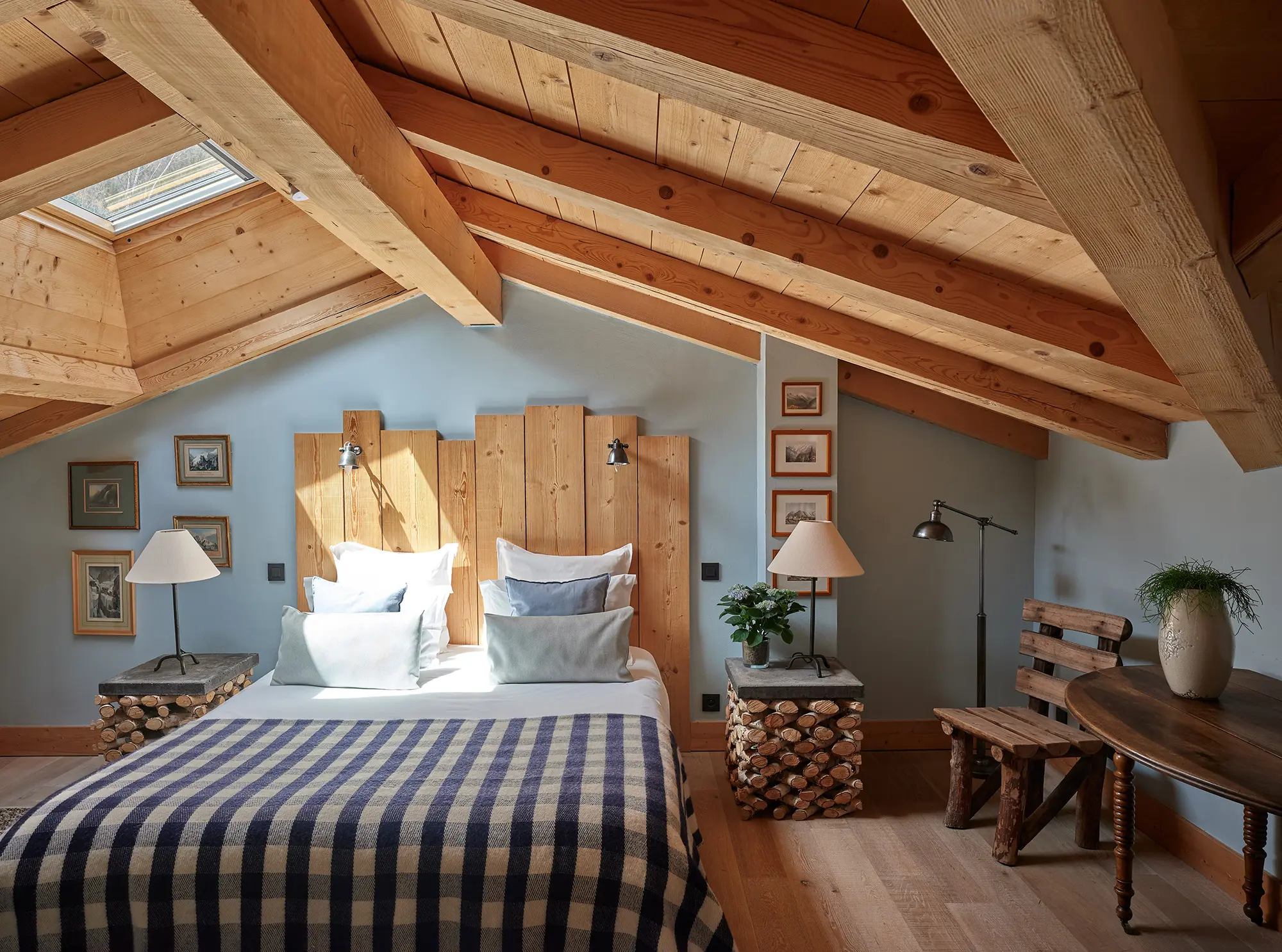 Location Chalets Chamonix - Chalet Granit Les Rives d'Argentière - chambre master