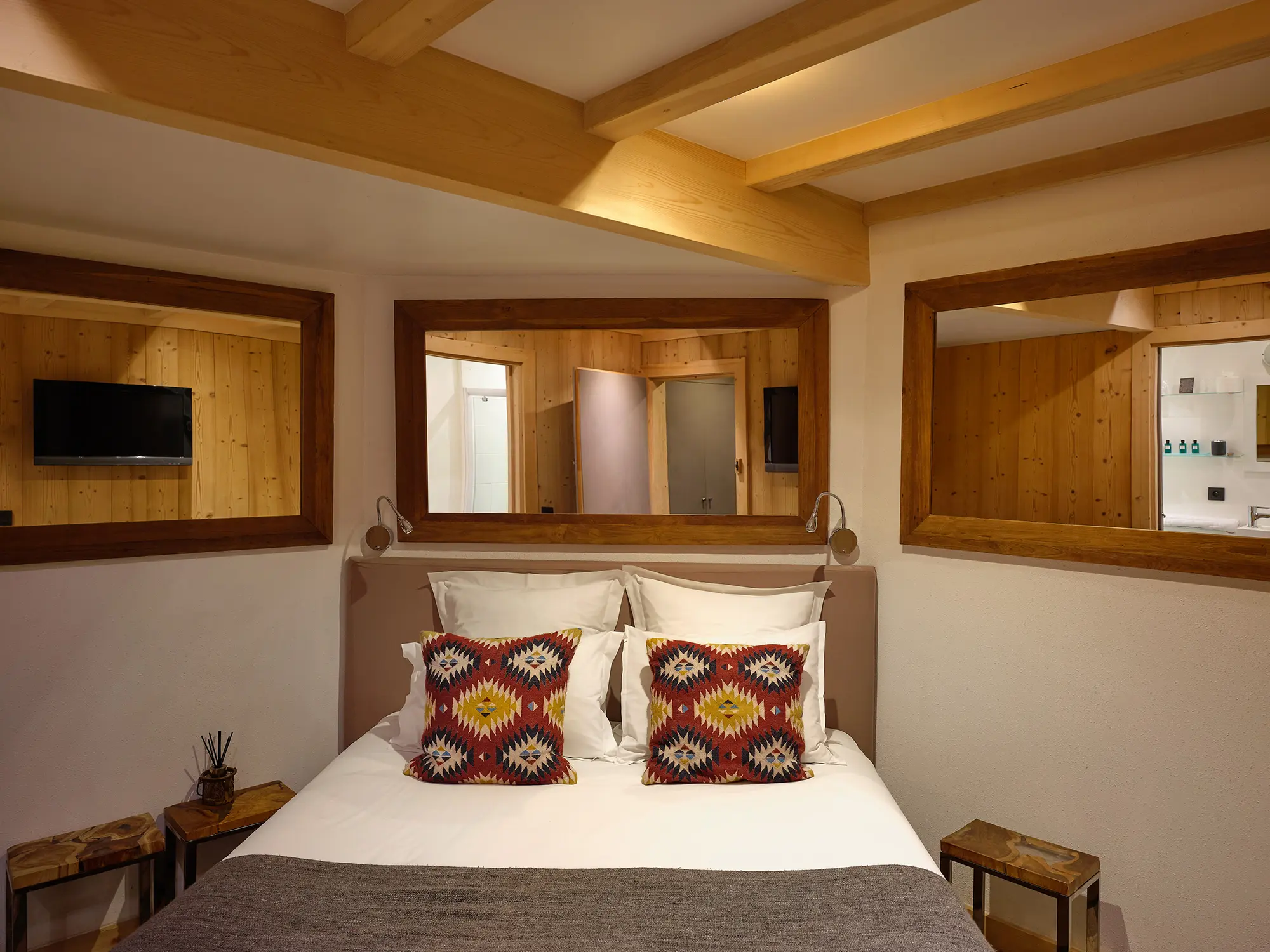 Location de Chalets Chamonix - Chalet Terre Les Rives d'Argentière - chambre