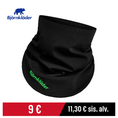 Björnkläder kauluri Nordic 992-0 musta