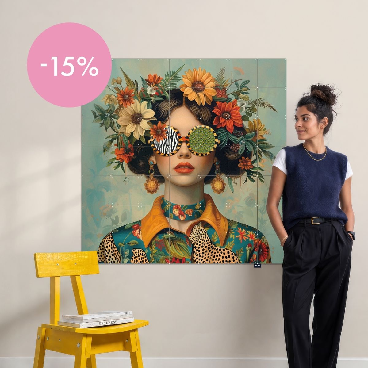 Profitez de -15% sur toute la collection IXXI : art mural design, photos personnalisées et décorations murales grand format.