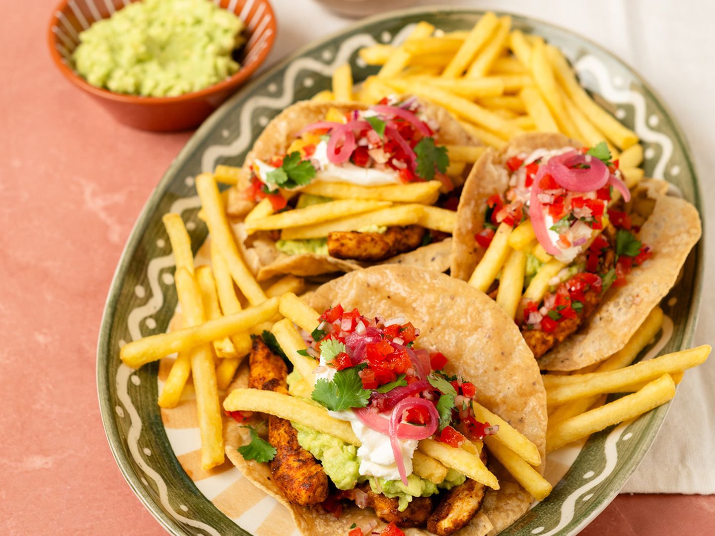 Mexican Tacos ‘n’ Fries - Liggend