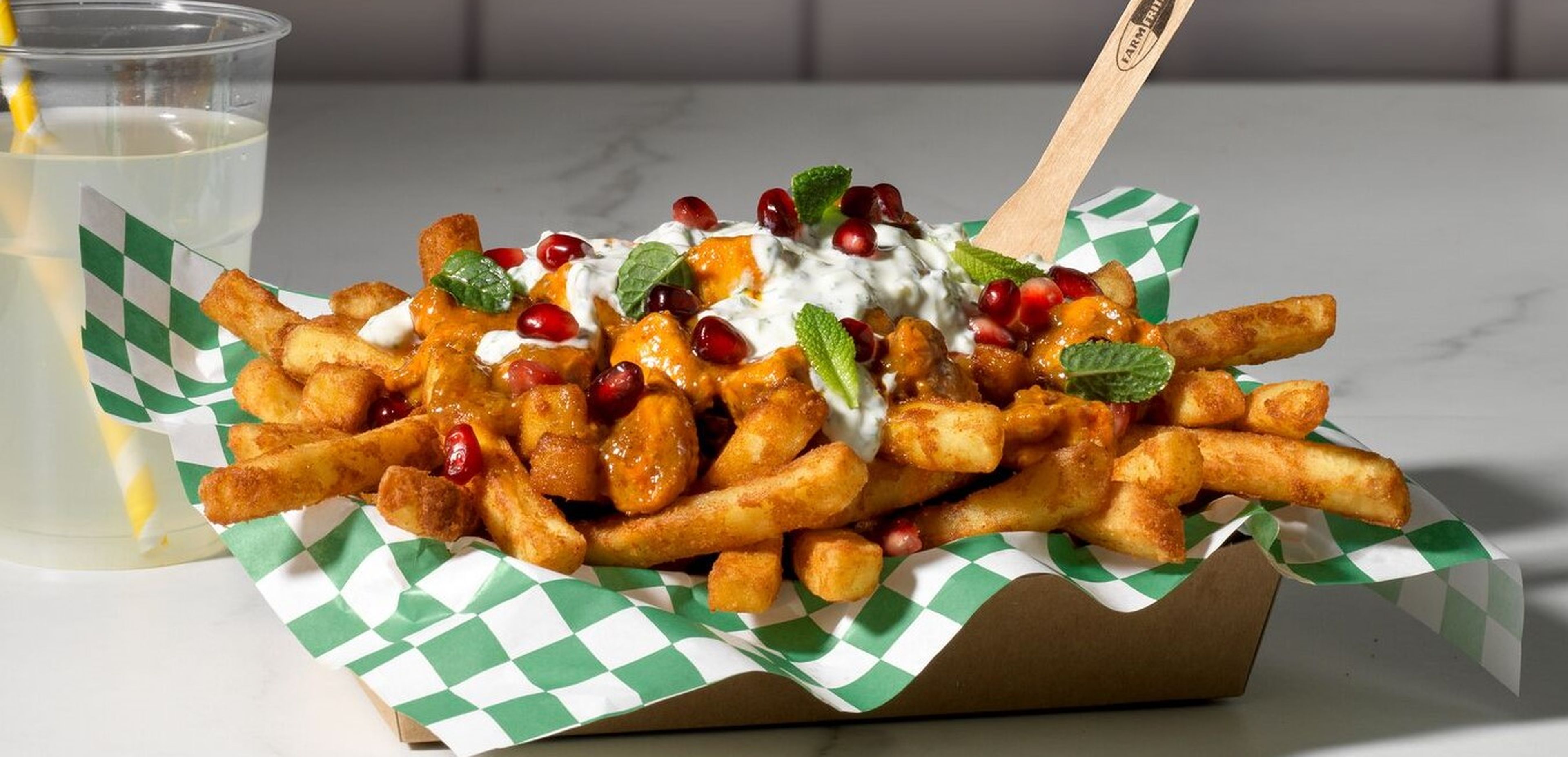Urban Fries 10 mm Loaded fries Chicken Tikka