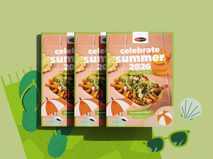 Farm Frites summer leaflet 2026