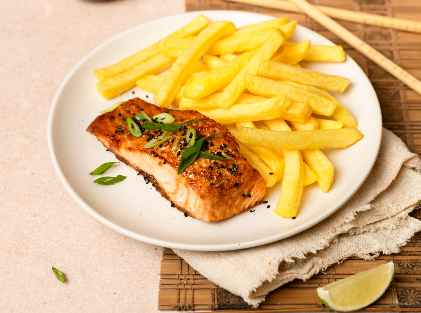 Chilled 10mm fries salmon portrait cropped