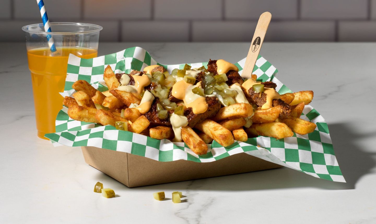Urban Fries 10 mm Loaded fries Smash Burger portrait banner website