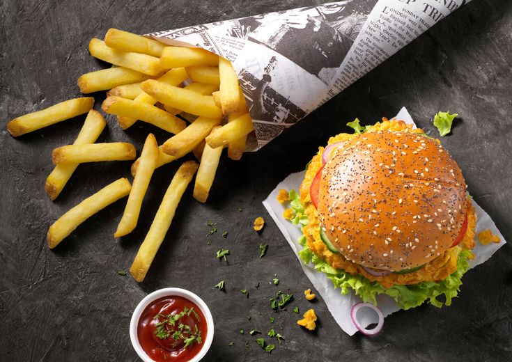 Chef's Harvest Frozen 12mm skin on Fast Casual chicken burger