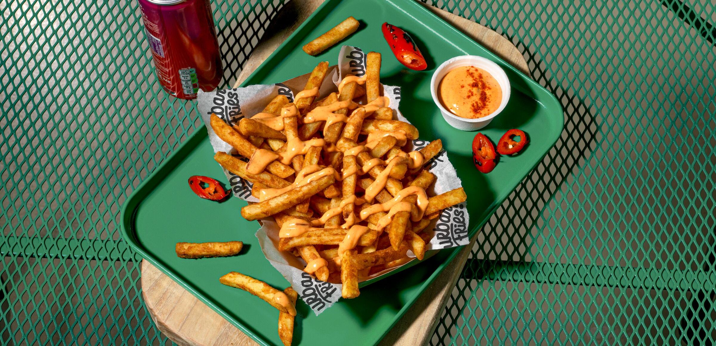 Urban Fries 10 mm Sauce Smoked chipotle mayonnaise Landscape