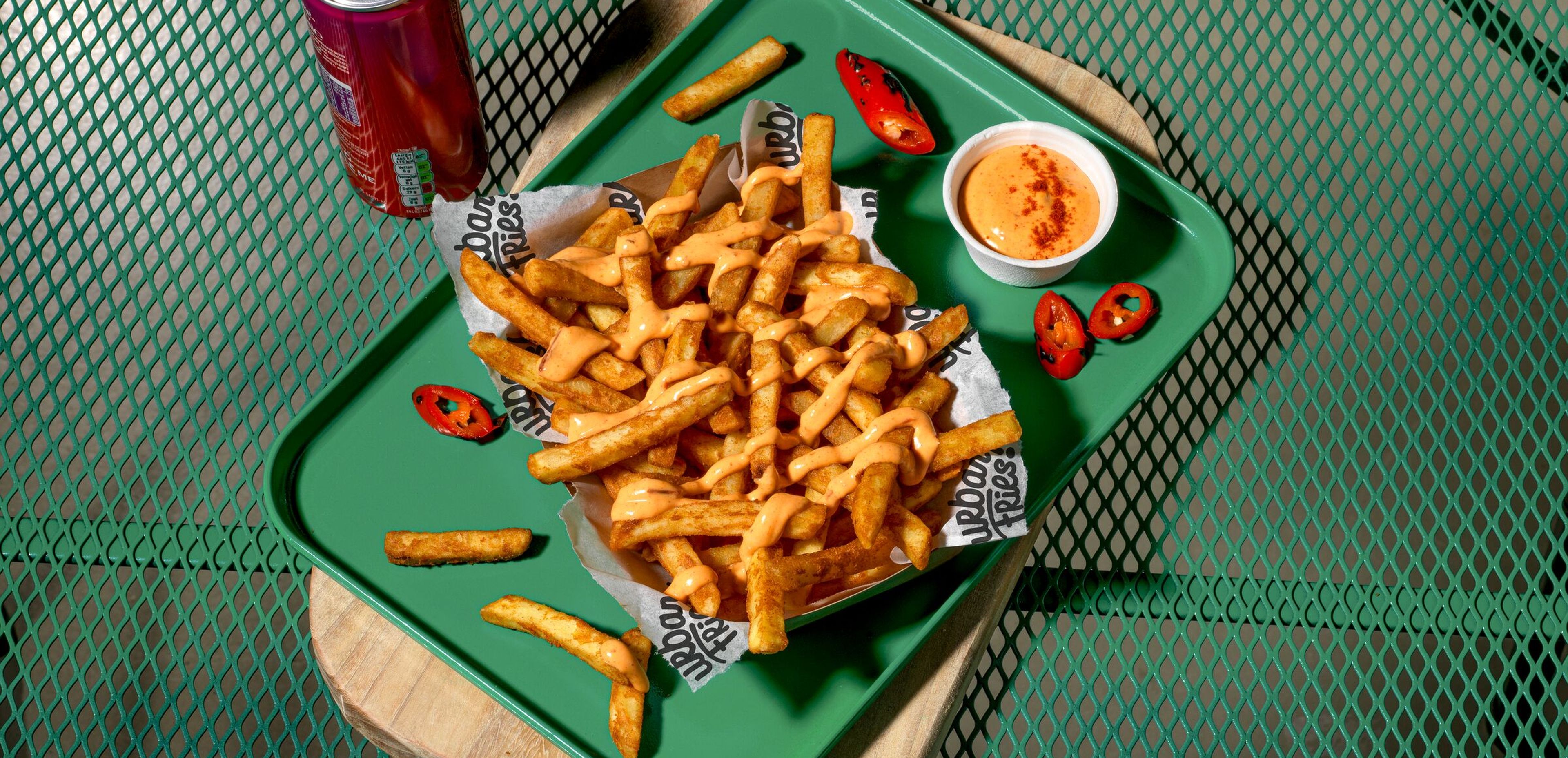 Urban Fries 10 mm Sauce Smoked chipotle mayonnaise Landscape