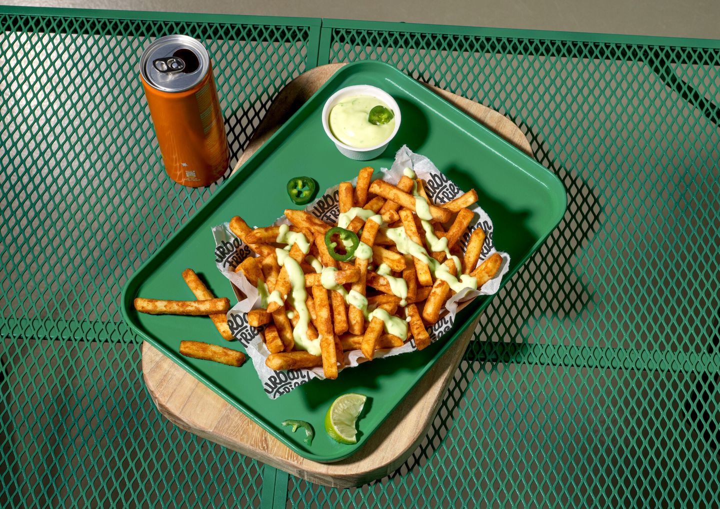 Urban Fries with jalapeno dressing - Farm Frites