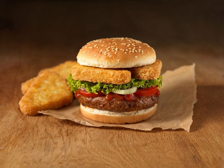 Chunky Traingle Hashbrown in Hamburger