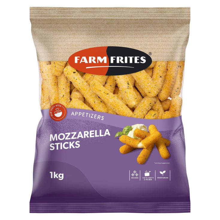 Farm Frites Appetizers Mozzarella Sticks