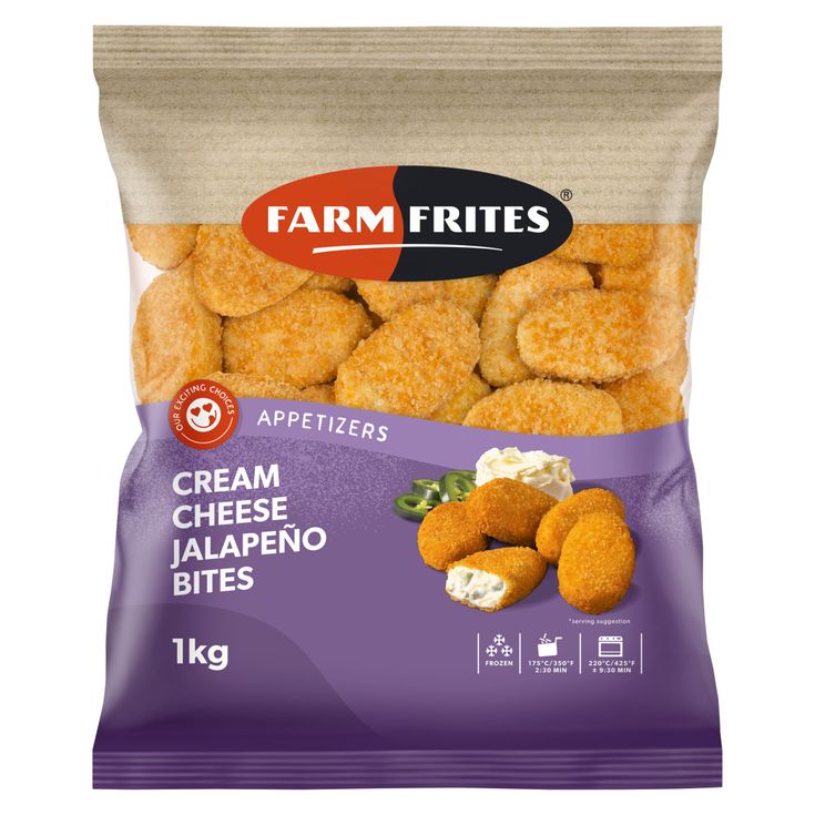 Farm Frites Appetizers Cream Cheese Jalapeno Bites