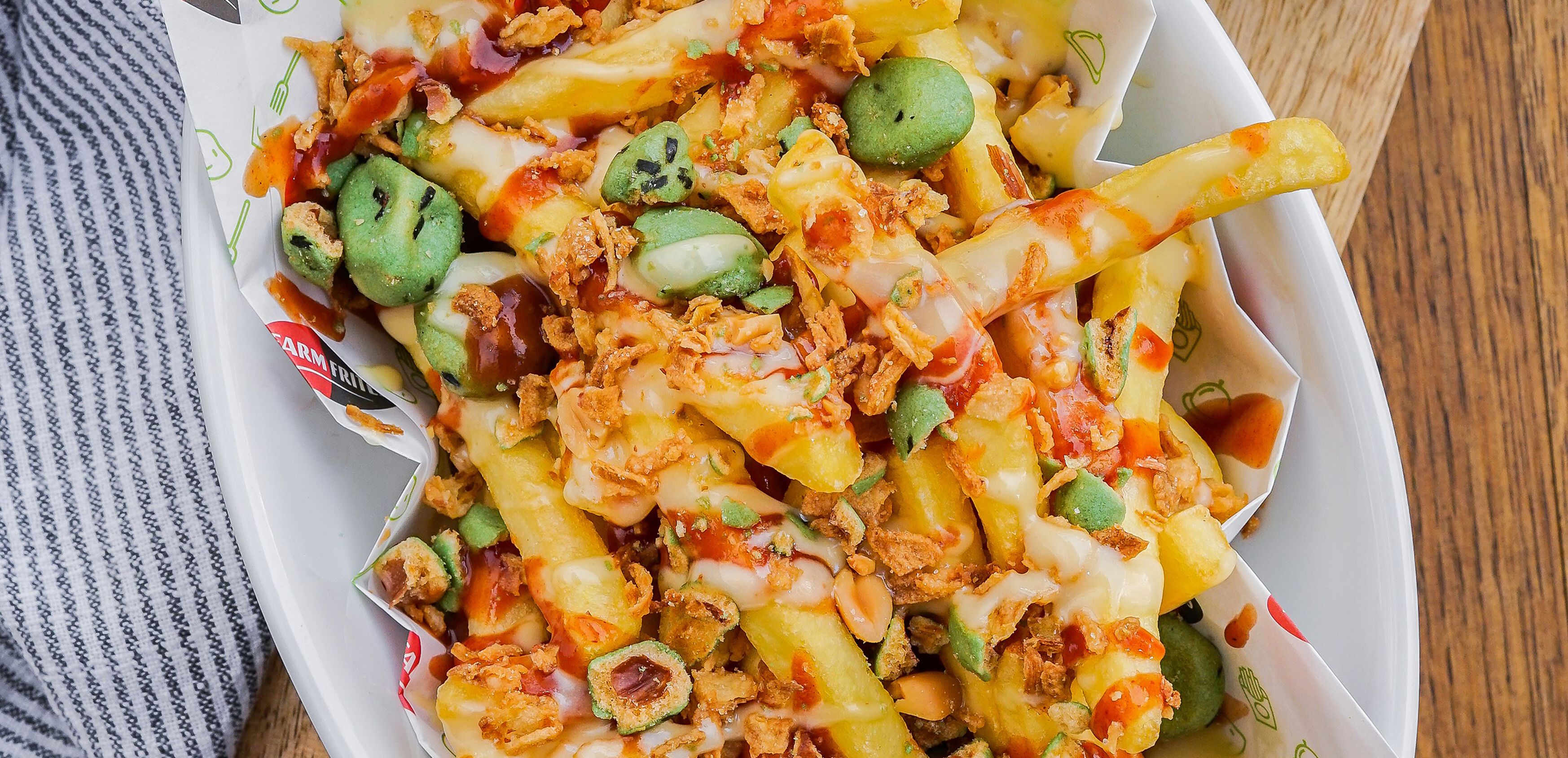 Loaded Japanese Okonomiyaki Fries