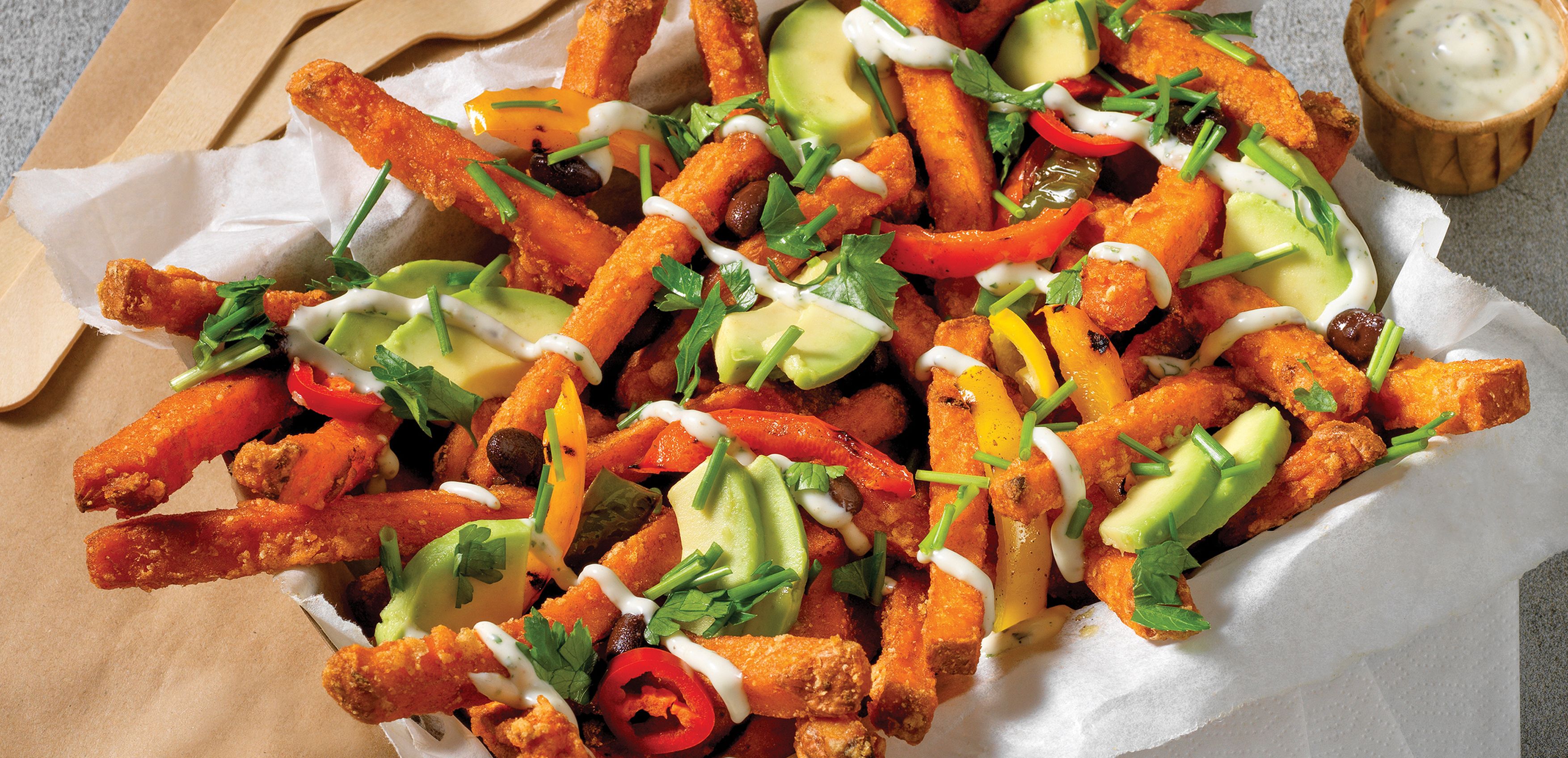 Sweet Potato fries loaded (portret)2