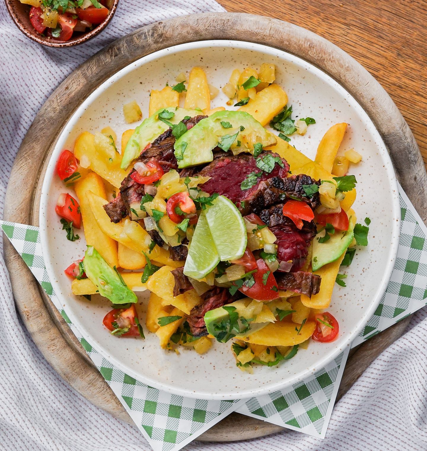 Tropical Loaded Fries