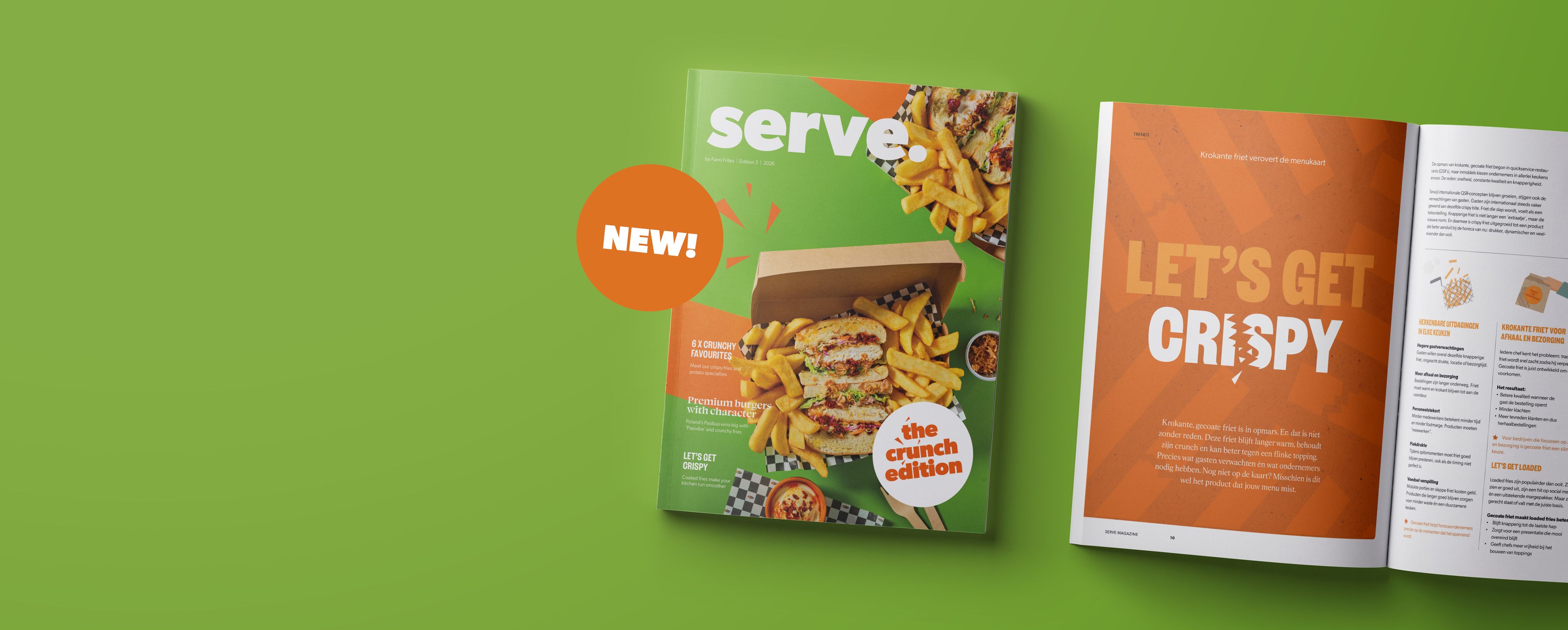 Serve magazine cover