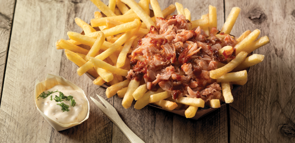 Pulled Chicken Fries Egypt