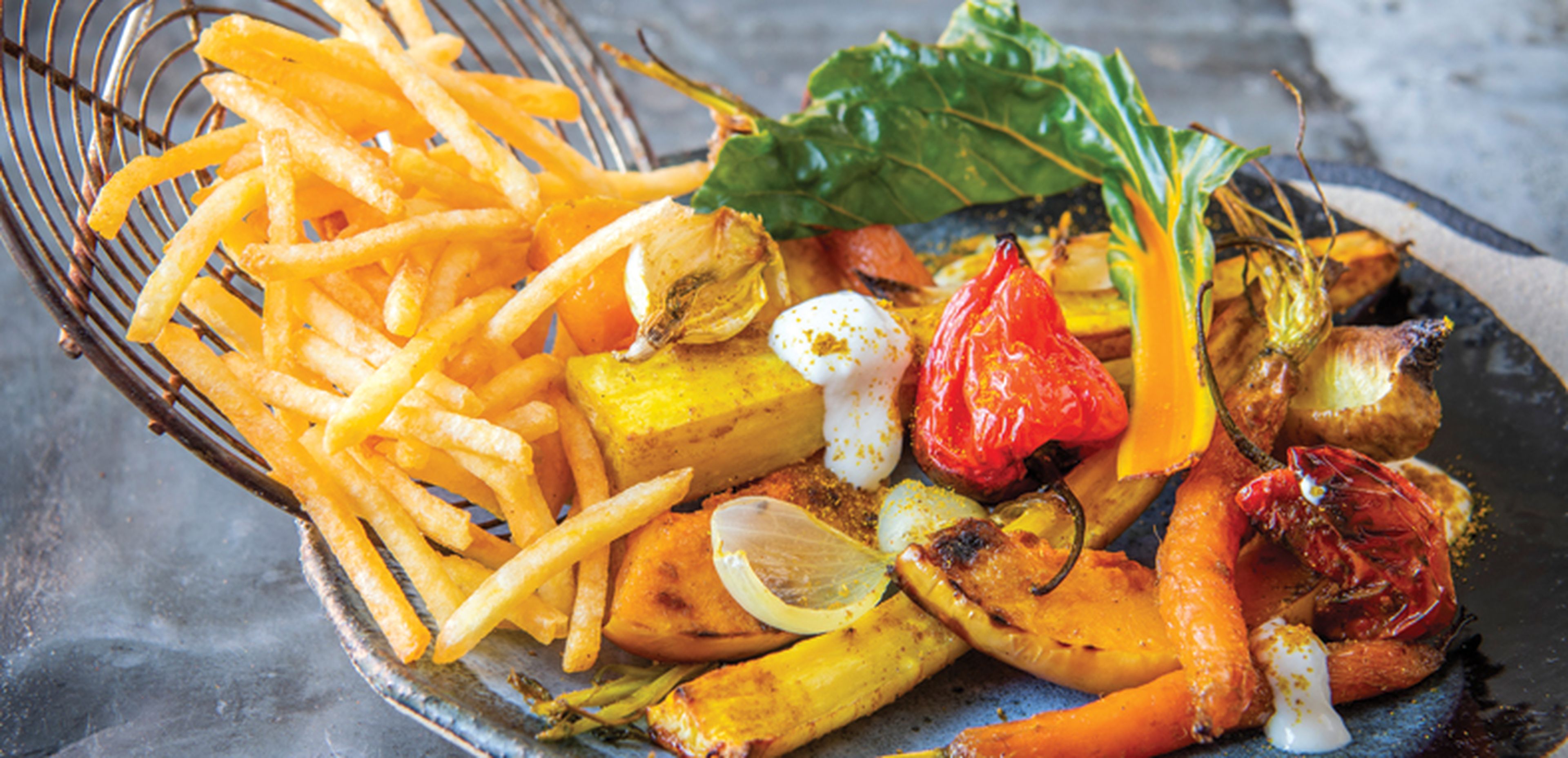 Vegetariánské hranolky Finest