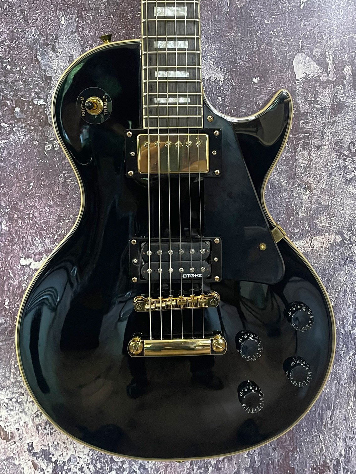 Rocktile Pro L-200BK Deluxe E-Gitarre Black