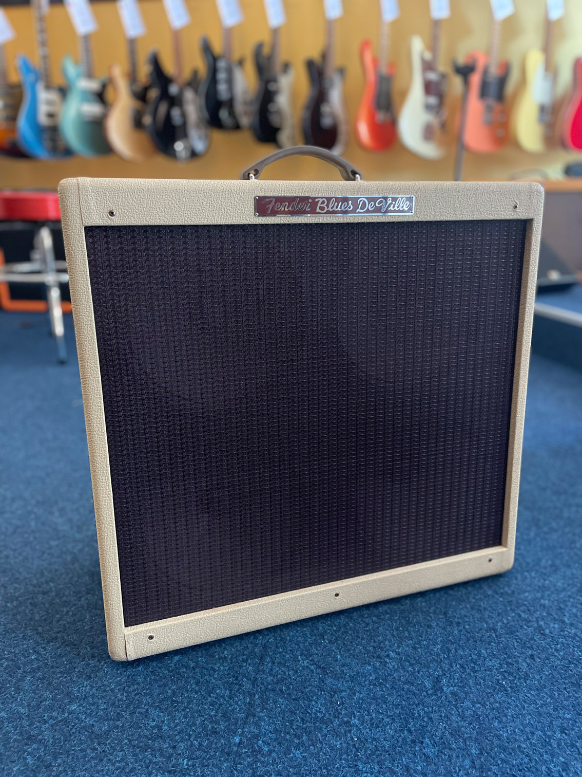 Fender Blues DeVille 4x10 Blonde Tolex USA BJ 1995