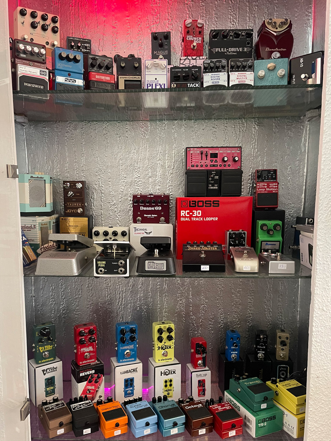 Diverse Effektpedale & Mikros