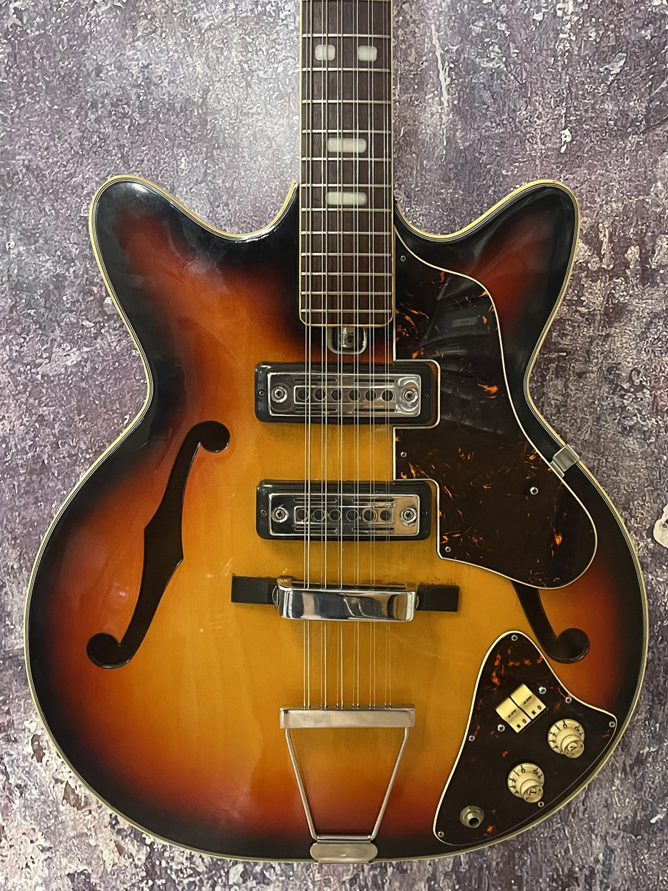 Kawai XII 12-String Hollowbody Japan Vintage BJ 1968