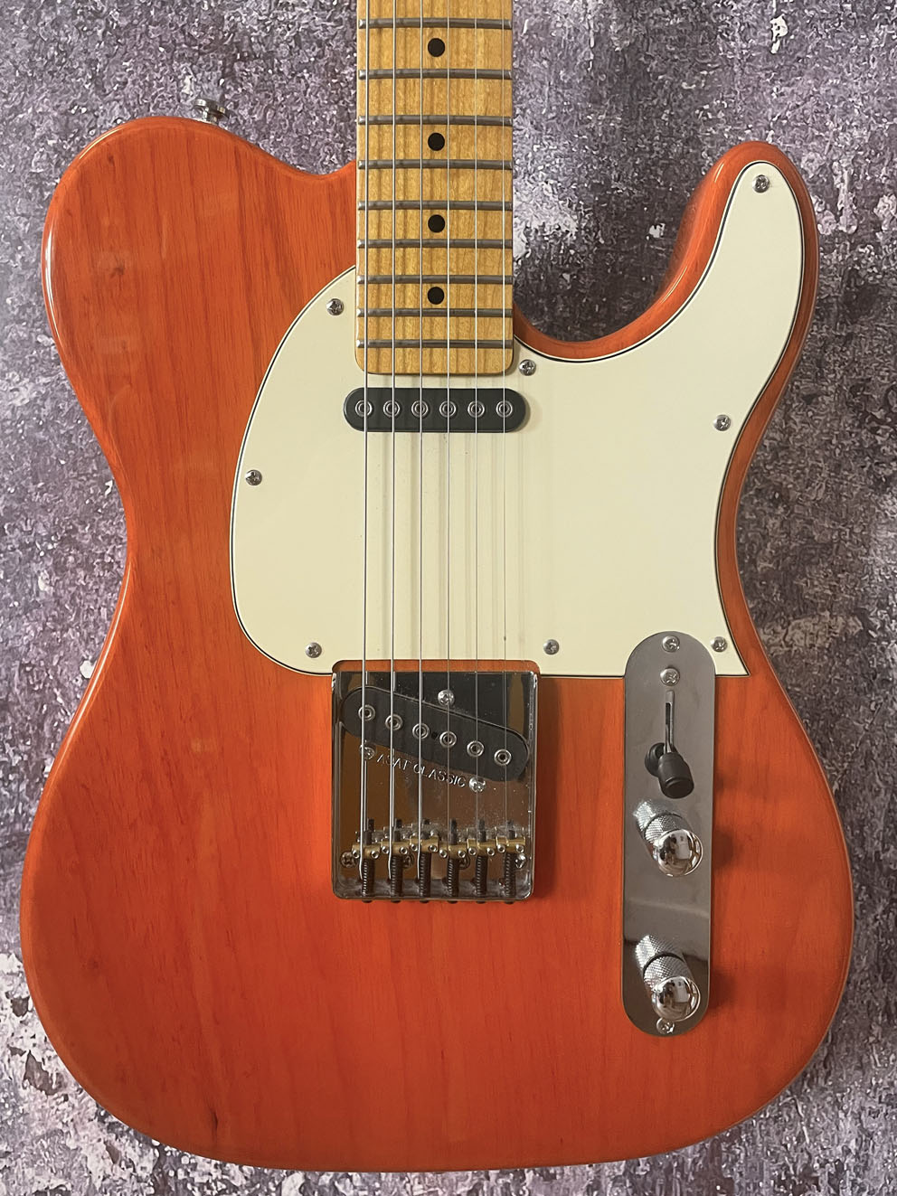 G&L Tribute ASAT Classic Clear Orange BJ 2017