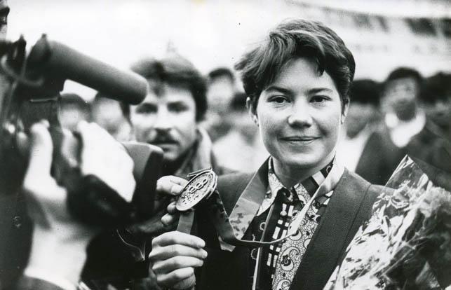 FIS Passing of 1994 aerials Olympic Champion Lina Cheryazova