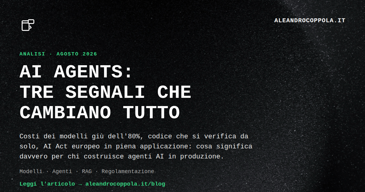 AI Agents, agosto 2026