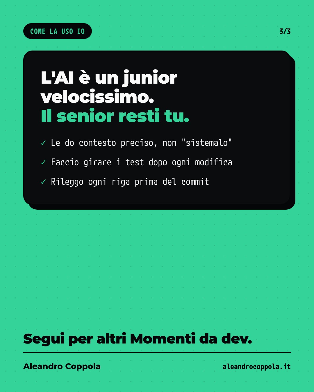 L'AI sistema il bug, ora sono tre – slide 3
