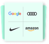 company logos showing which company works with English Live