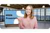 English online teacher giving presention skills class with Hyperclass