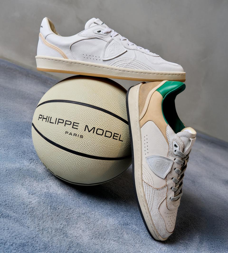 Philippe Model sneakers pgal total white and white green