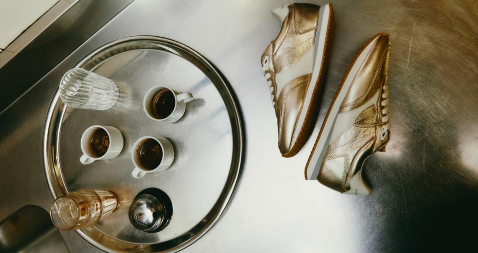 Philippe Model baskets blville femme platine