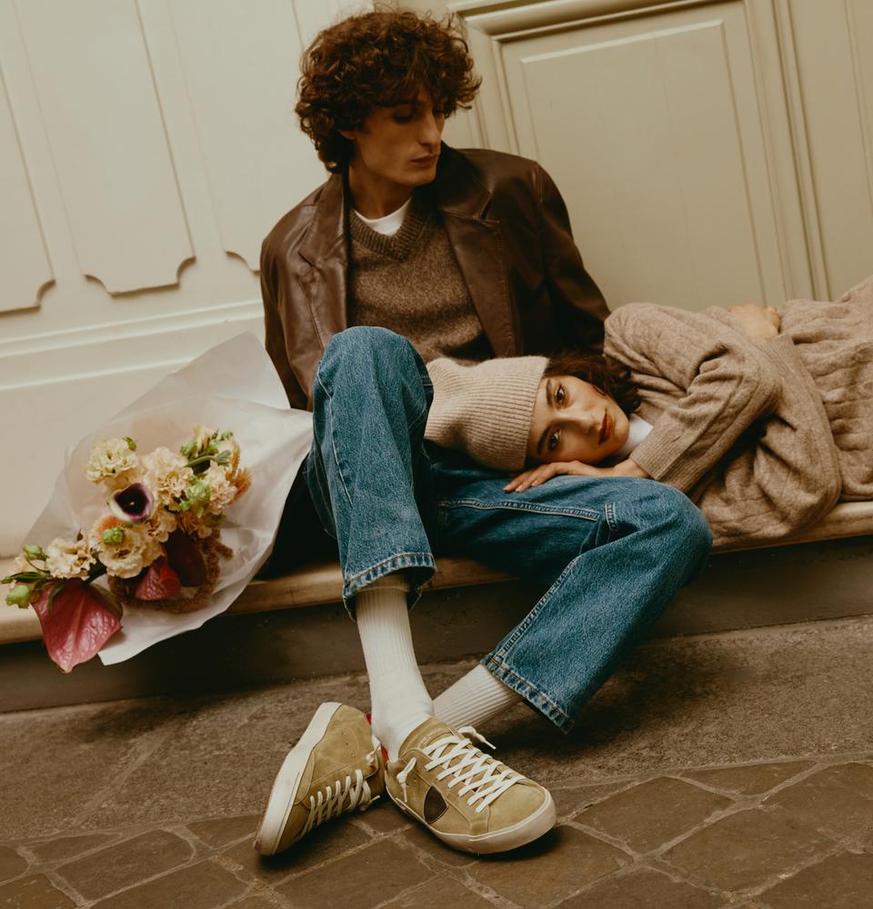 Philippe Model sneakers prsx men beige red